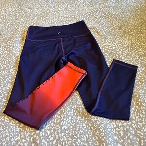 Zyia light n tight ombré leggings. 6-8.